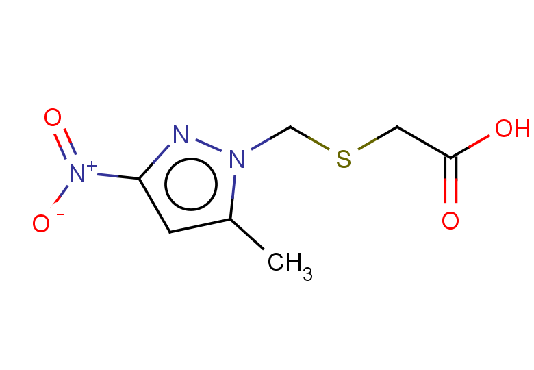 2-{[(5-methyl-3-nitro-1H-pyrazol-1-yl)methyl]sulfanyl}acetic acid