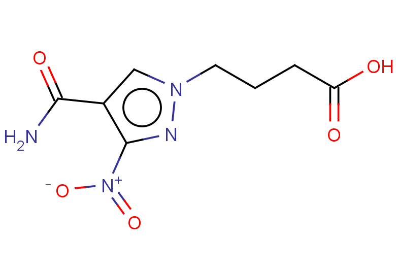 4-(4-carbamoyl-3-nitro-1H-pyrazol-1-yl)butanoic acid