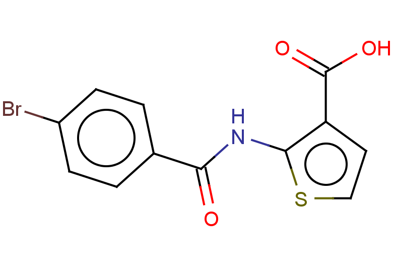 2-(4-bromobenzamido)thiophene-3-carboxylic acid