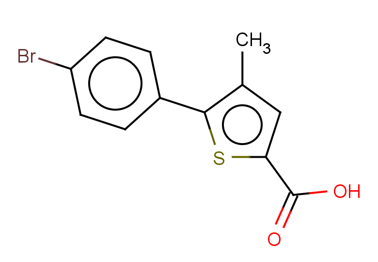5-(4-bromophenyl)-4-methylthiophene-2-carboxylic acid