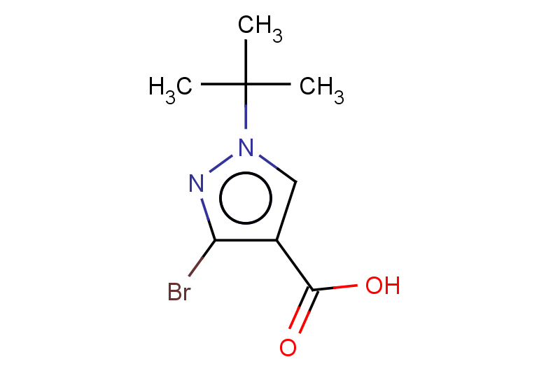 3-bromo-1-tert-butyl-1H-pyrazole-4-carboxylic acid