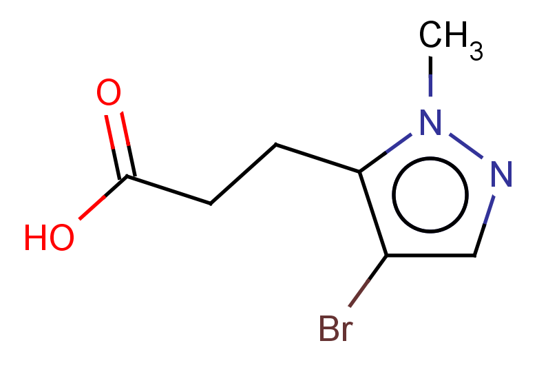 3-(4-bromo-1-methyl-1H-pyrazol-5-yl)propanoic acid