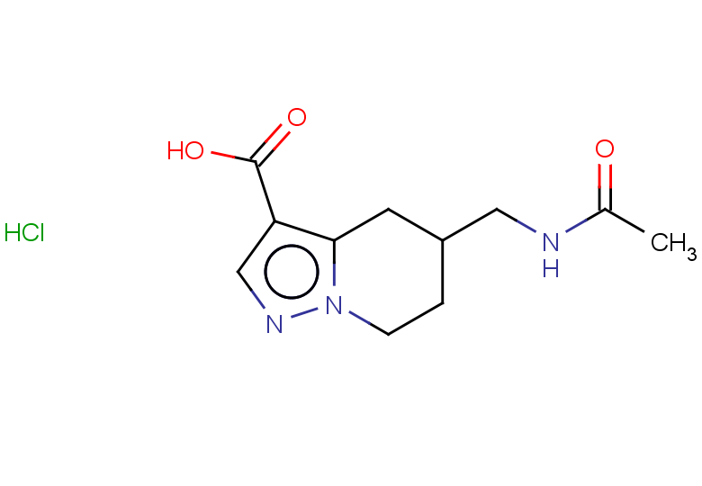 5-(acetamidomethyl)-4H,5H,6H,7H-pyrazolo[1,5-a]pyridine-3-carboxylic acid hydrochloride