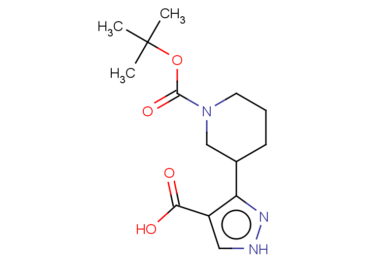 3-{1-[(tert-butoxy)carbonyl]piperidin-3-yl}-1H-pyrazole-4-carboxylic acid