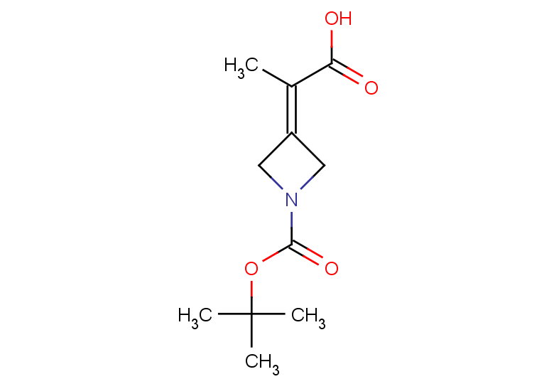 2-{1-[(tert-butoxy)carbonyl]azetidin-3-ylidene}propanoic acid