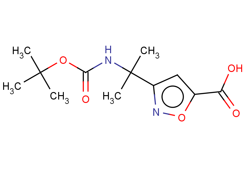 3-(2-{[(tert-butoxy)carbonyl]amino}propan-2-yl)-1,2-oxazole-5-carboxylic acid