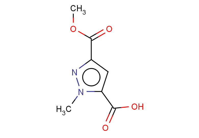 3-(methoxycarbonyl)-1-methyl-1H-pyrazole-5-carboxylic acid