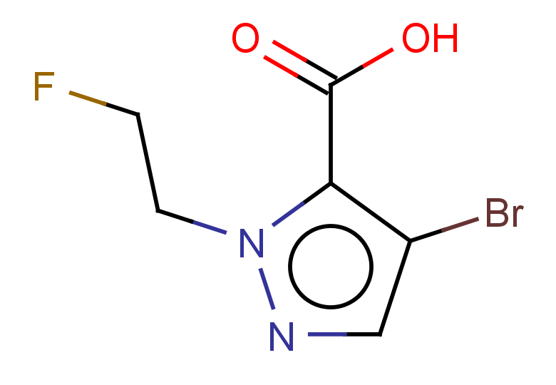 4-bromo-1-(2-fluoroethyl)-1H-pyrazole-5-carboxylic acid