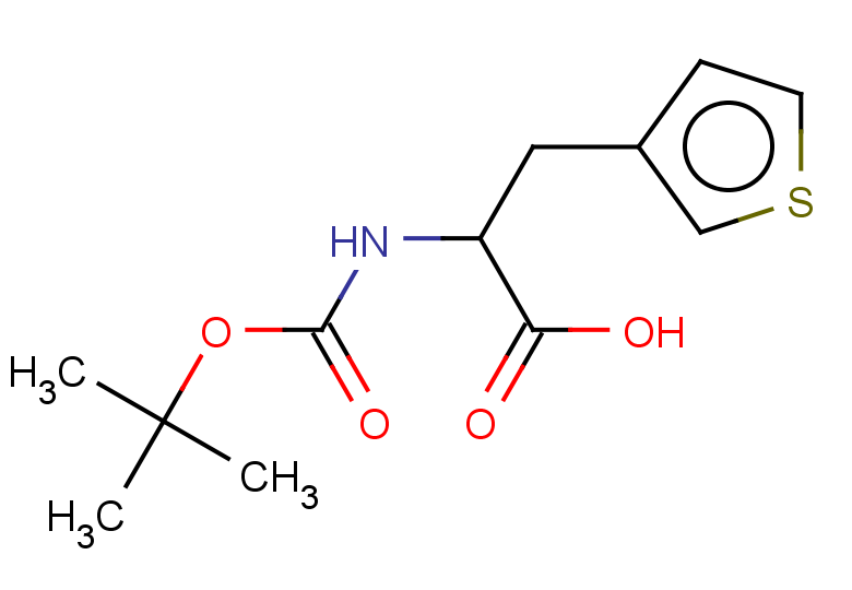 2-{[(tert-butoxy)carbonyl]amino}-3-(thiophen-3-yl)propanoic acid