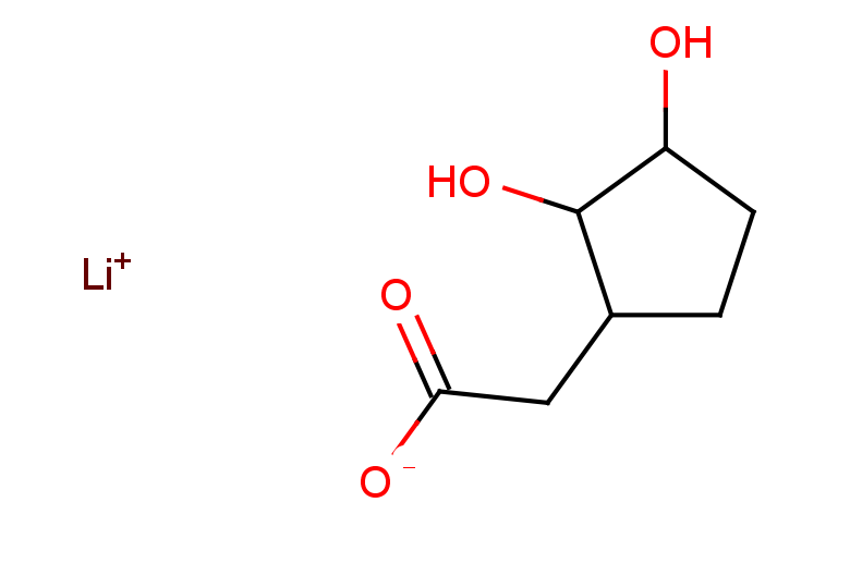 lithium(1+) ion 2-(2,3-dihydroxycyclopentyl)acetate