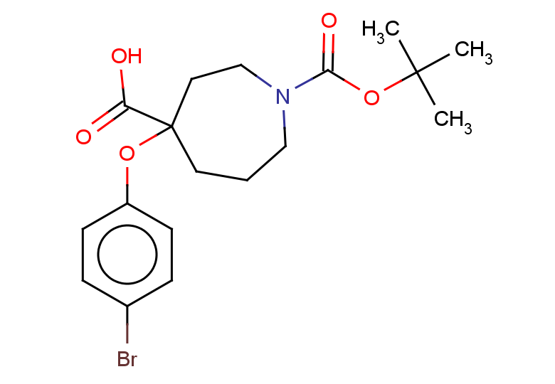 4-(4-bromophenoxy)-1-[(tert-butoxy)carbonyl]azepane-4-carboxylic acid