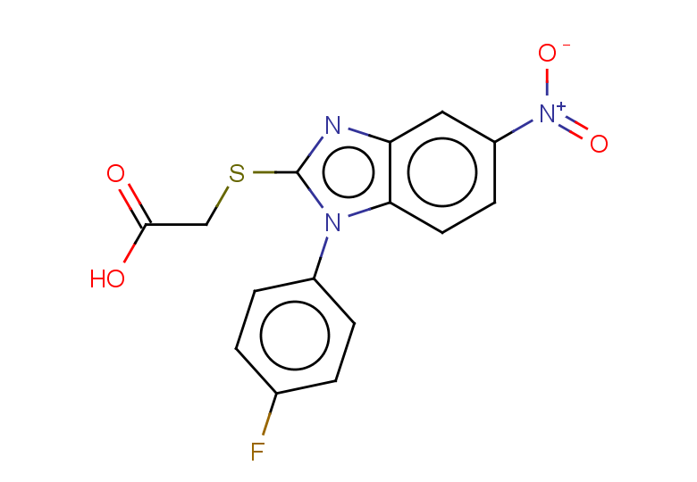 2-{[1-(4-fluorophenyl)-5-nitro-1H-1,3-benzodiazol-2-yl]sulfanyl}acetic acid