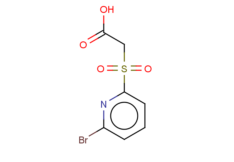 2-(6-bromopyridine-2-sulfonyl)acetic acid