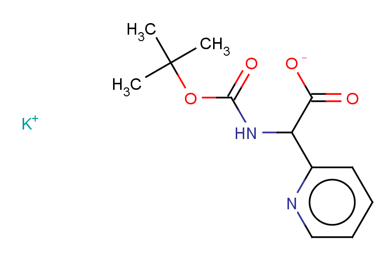 potassium 2-{[(tert-butoxy)carbonyl]amino}-2-(pyridin-2-yl)acetate