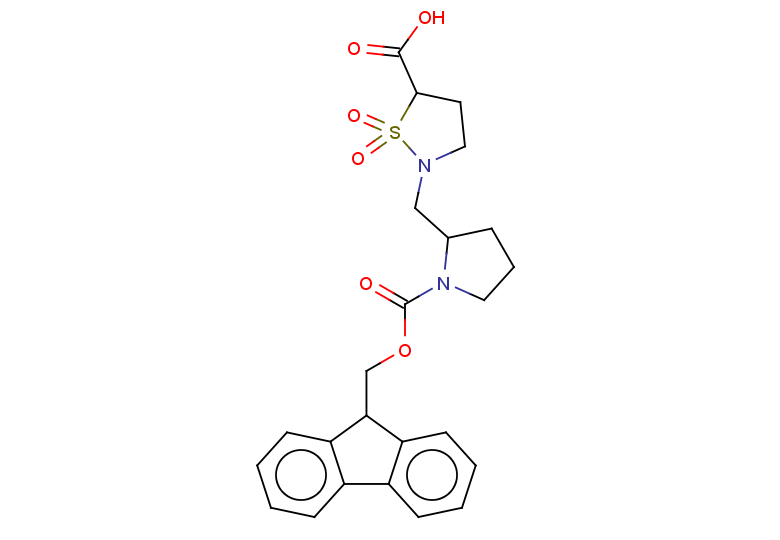 2-({1-[(9H-fluoren-9-ylmethoxy)carbonyl]pyrrolidin-2-yl}methyl)-1,1-dioxo-1$l^{6},2-thiazolidine-5-carboxylic acid