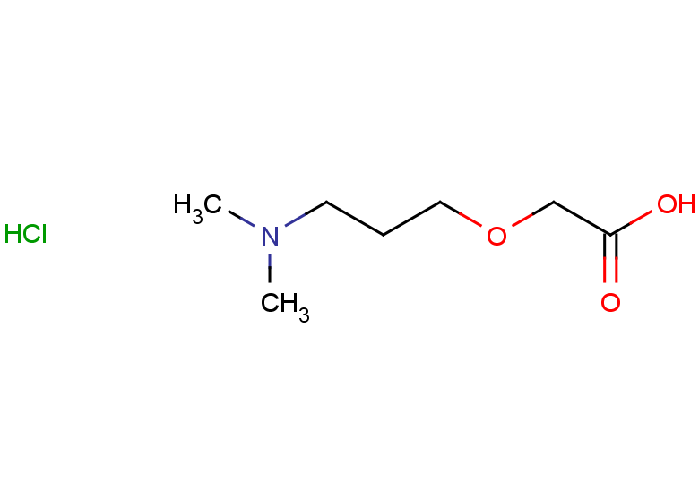 2-[3-(dimethylamino)propoxy]acetic acid hydrochloride