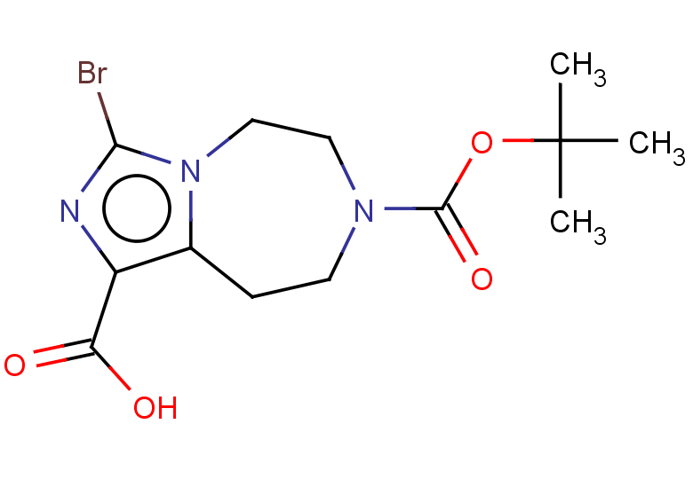 1-bromo-6-[(tert-butoxy)carbonyl]-4H,5H,6H,7H,8H-imidazo[1,5-d][1,4]diazepine-3-carboxylic acid