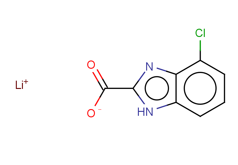 lithium(1+) ion 4-chloro-1H-1,3-benzodiazole-2-carboxylate