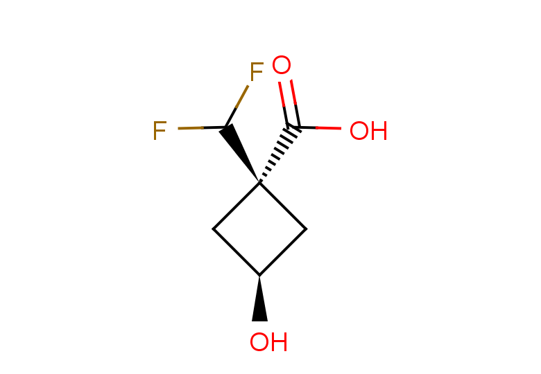 1-(difluoromethyl)-3-hydroxycyclobutane-1-carboxylic acid