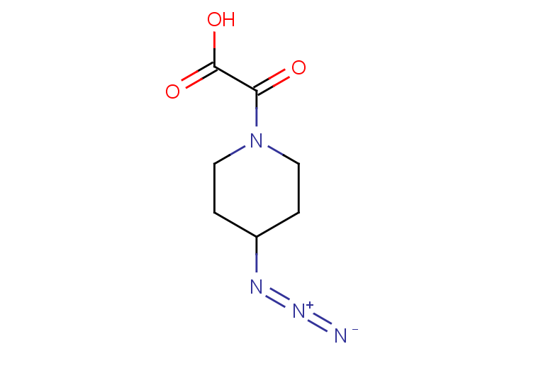 2-(4-azidopiperidin-1-yl)-2-oxoacetic acid