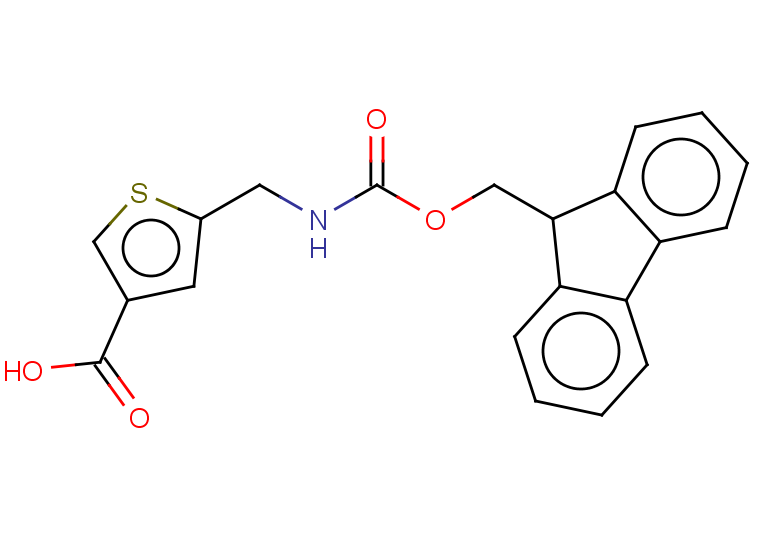 5-[({[(9H-fluoren-9-yl)methoxy]carbonyl}amino)methyl]thiophene-3-carboxylic acid