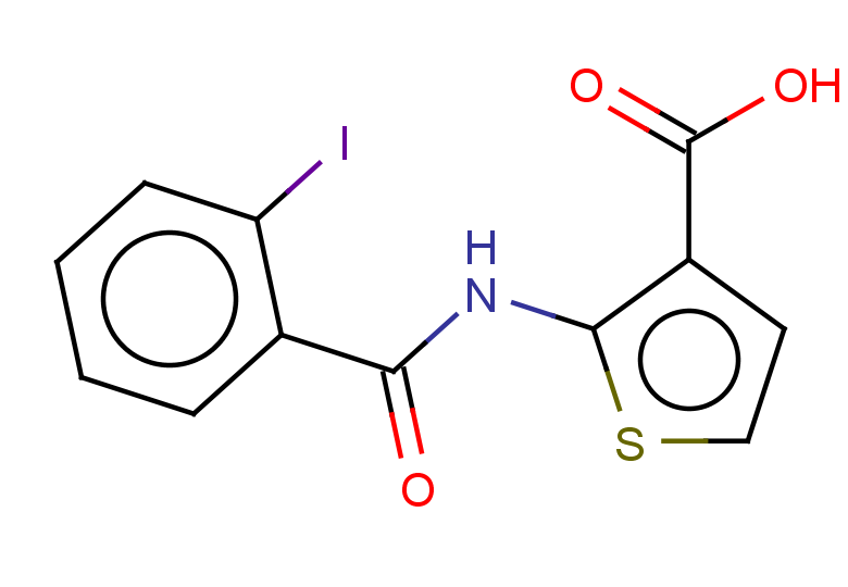 2-(2-iodobenzamido)thiophene-3-carboxylic acid