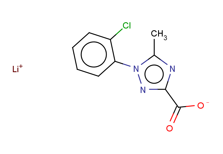 lithium(1+) ion 1-(2-chlorophenyl)-5-methyl-1H-1,2,4-triazole-3-carboxylate
