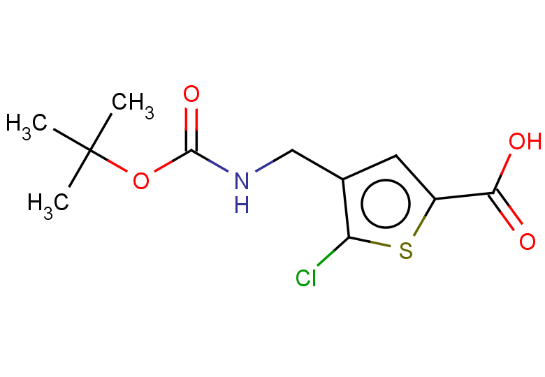4-({[(tert-butoxy)carbonyl]amino}methyl)-5-chlorothiophene-2-carboxylic acid