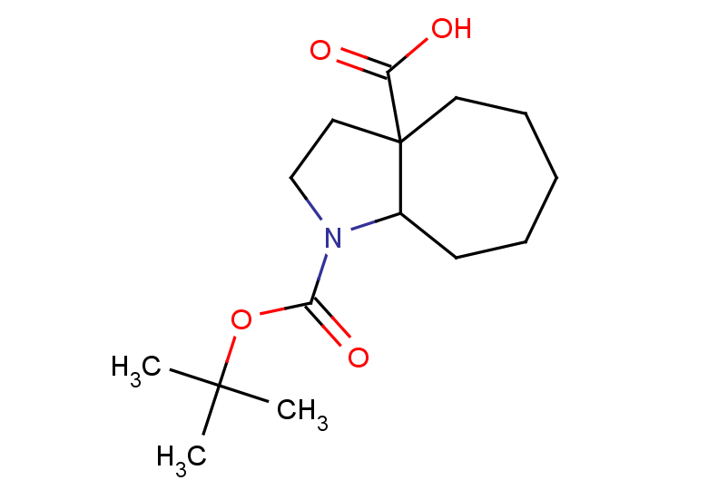 1-[(tert-butoxy)carbonyl]-decahydrocyclohepta[b]pyrrole-3a-carboxylic acid