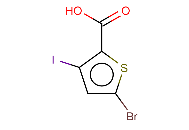 5-bromo-3-iodothiophene-2-carboxylic acid