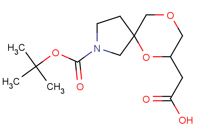 2-{2-[(tert-butoxy)carbonyl]-6,9-dioxa-2-azaspiro[4.5]decan-7-yl}acetic acid