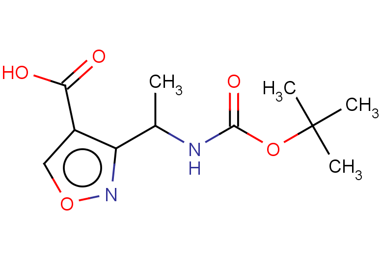 3-(1-{[(tert-butoxy)carbonyl]amino}ethyl)-1,2-oxazole-4-carboxylic acid