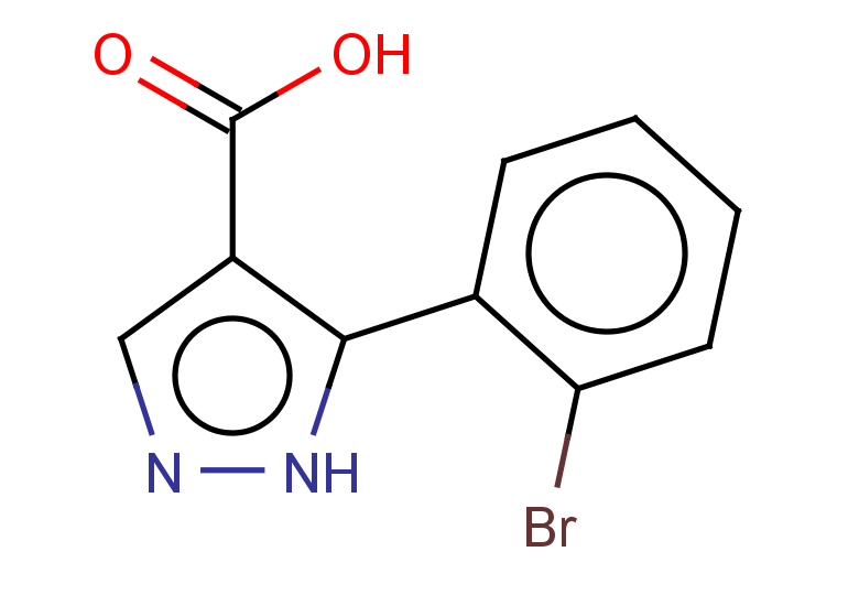5-(2-bromophenyl)-1H-pyrazole-4-carboxylic acid