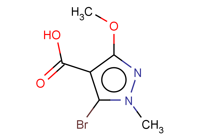 5-bromo-3-methoxy-1-methyl-1H-pyrazole-4-carboxylic acid