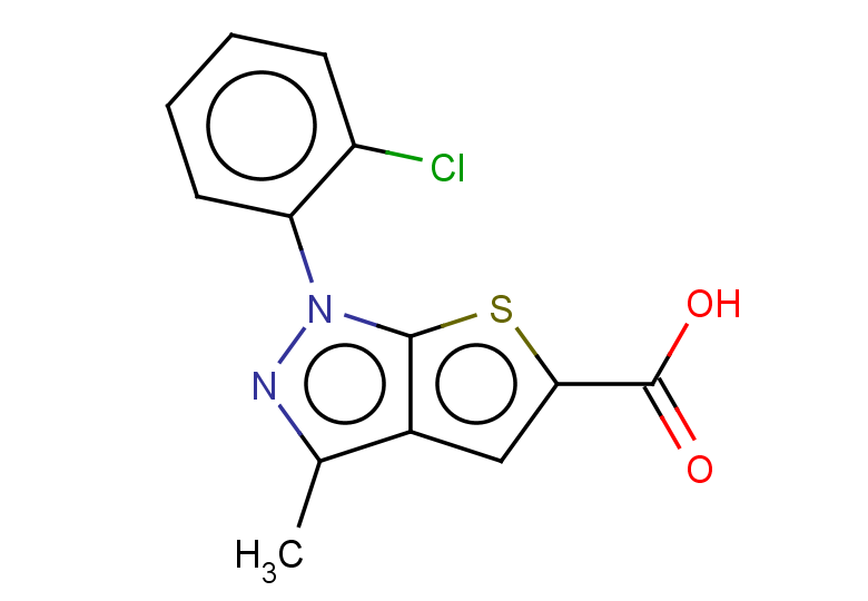 1-(2-chlorophenyl)-3-methyl-1H-thieno[2,3-c]pyrazole-5-carboxylic acid