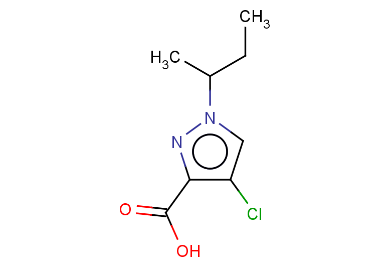 1-(butan-2-yl)-4-chloro-1H-pyrazole-3-carboxylic acid