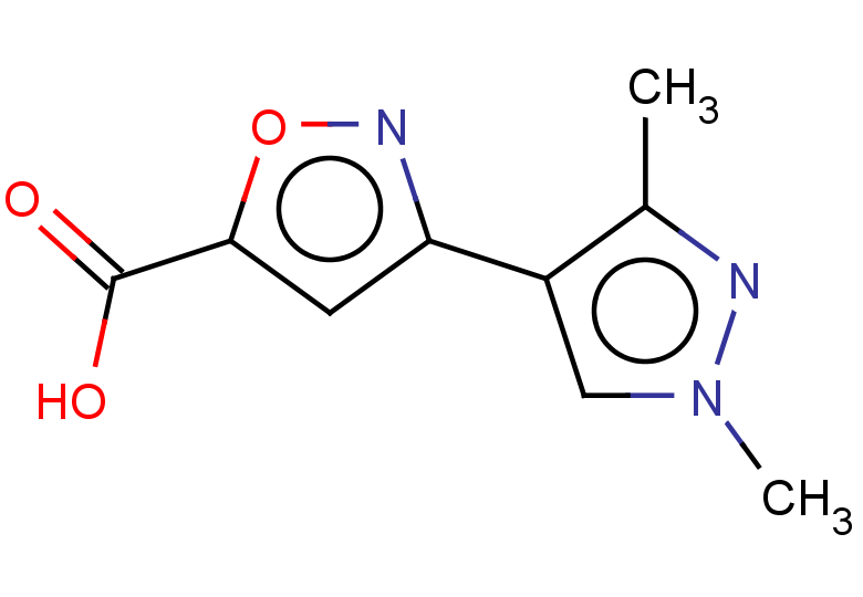 3-(1,3-dimethyl-1H-pyrazol-4-yl)-1,2-oxazole-5-carboxylic acid