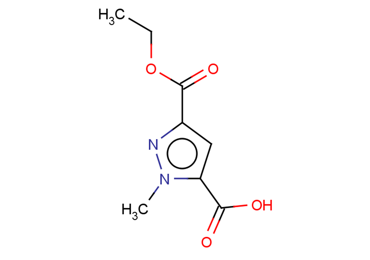 3-(ethoxycarbonyl)-1-methyl-1H-pyrazole-5-carboxylic acid