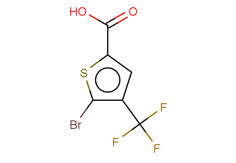 5-bromo-4-(trifluoromethyl)thiophene-2-carboxylic acid