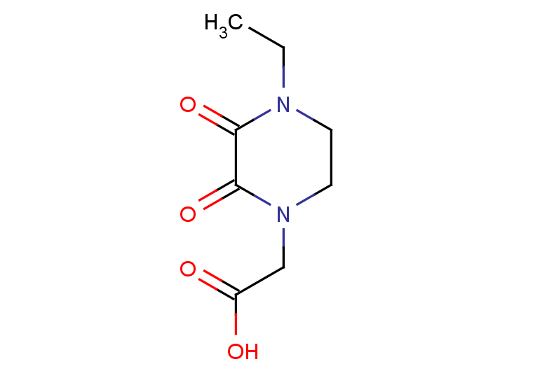 2-(4-ethyl-2,3-dioxopiperazin-1-yl)acetic acid