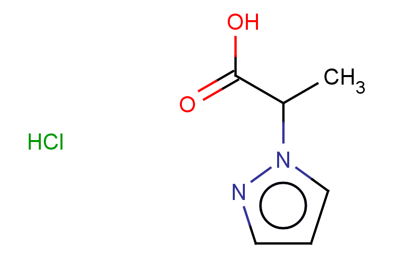 2-(1H-pyrazol-1-yl)propanoic acid hydrochloride