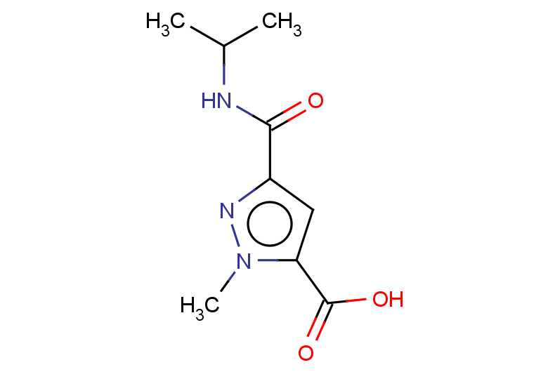1-methyl-3-[(propan-2-yl)carbamoyl]-1H-pyrazole-5-carboxylic acid