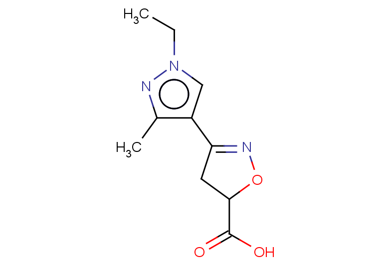 3-(1-ethyl-3-methyl-1H-pyrazol-4-yl)-4,5-dihydro-1,2-oxazole-5-carboxylic acid