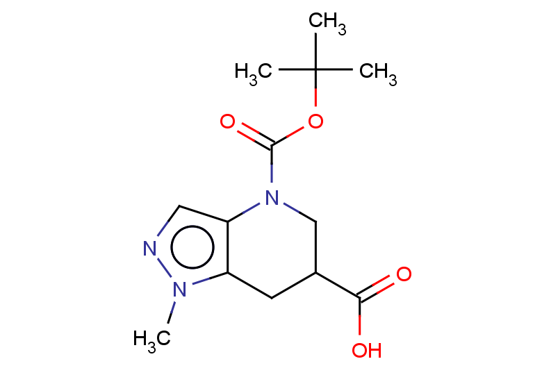 4-[(tert-butoxy)carbonyl]-1-methyl-1H,4H,5H,6H,7H-pyrazolo[4,3-b]pyridine-6-carboxylic acid