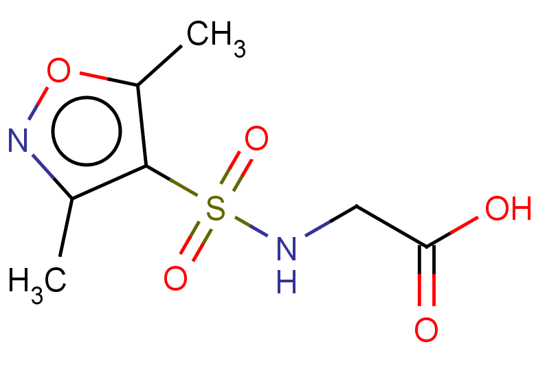 2-(dimethyl-1,2-oxazole-4-sulfonamido)acetic acid