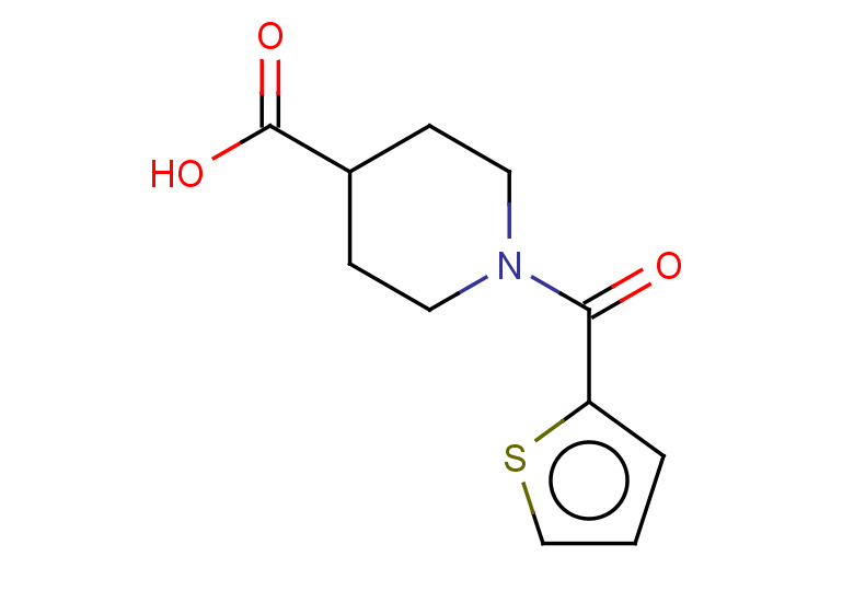 1-(thiophene-2-carbonyl)piperidine-4-carboxylic acid