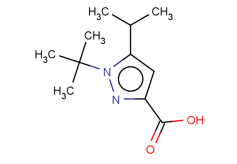 1-tert-butyl-5-(propan-2-yl)-1H-pyrazole-3-carboxylic acid