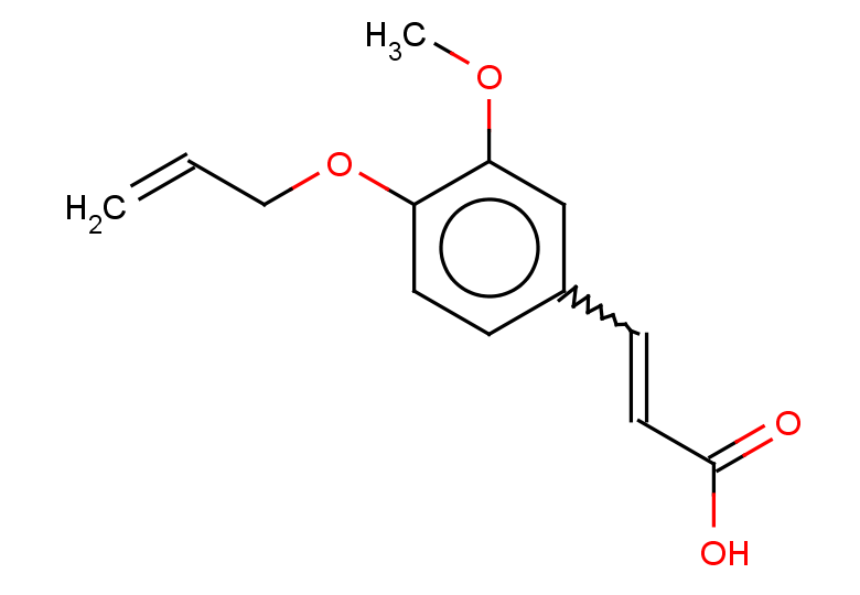 3-[3-methoxy-4-(prop-2-en-1-yloxy)phenyl]prop-2-enoic acid