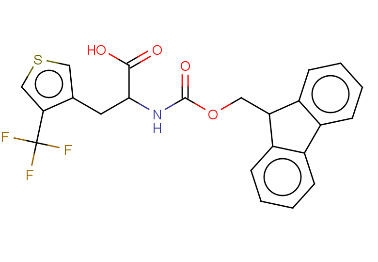 2-({[(9H-fluoren-9-yl)methoxy]carbonyl}amino)-3-[4-(trifluoromethyl)thiophen-3-yl]propanoic acid