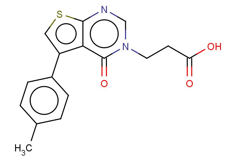 3-[5-(4-methylphenyl)-4-oxo-3H,4H-thieno[2,3-d]pyrimidin-3-yl]propanoic acid